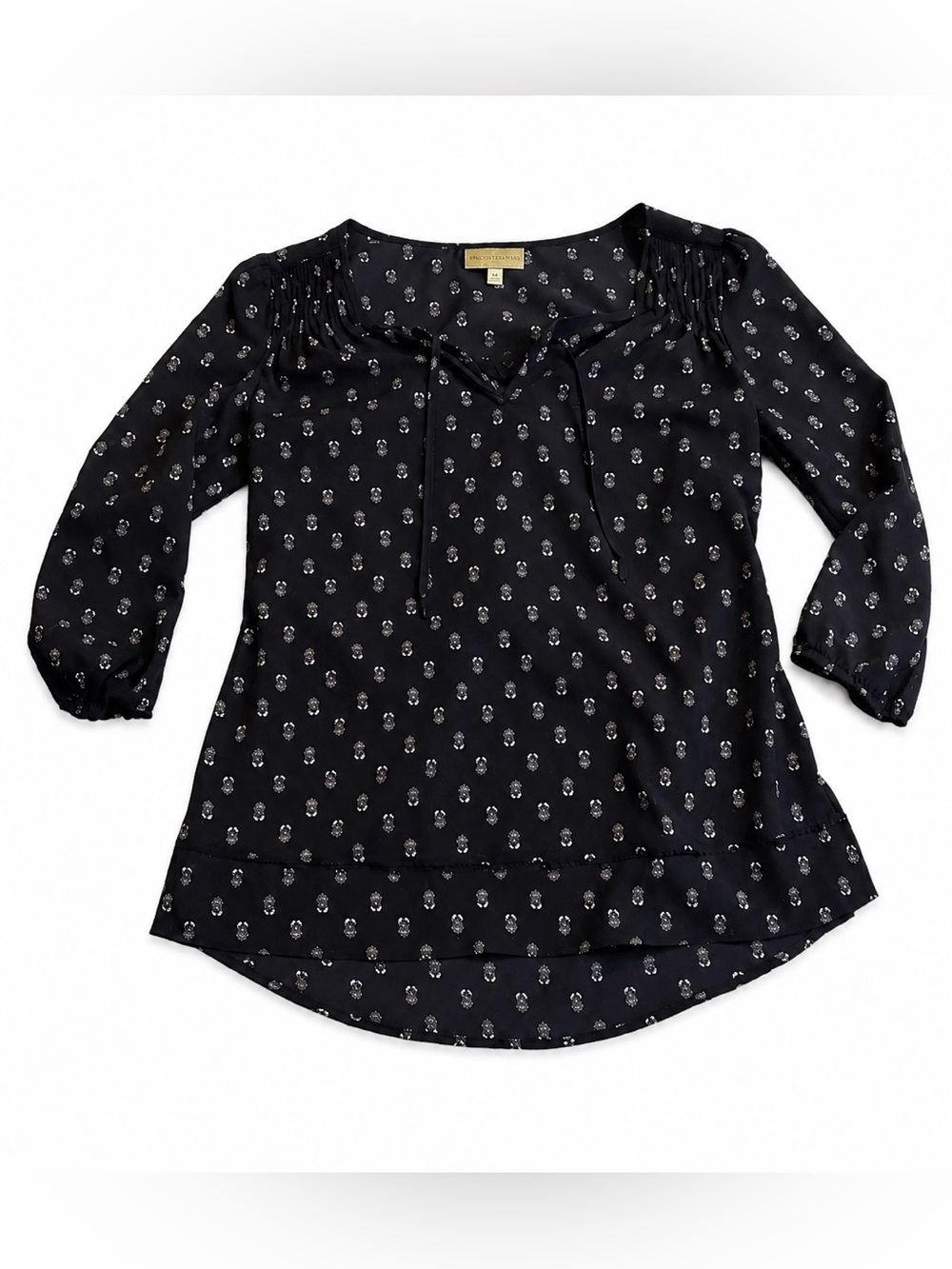 NWOT princess Vera wang 3/4 sleeve blouse